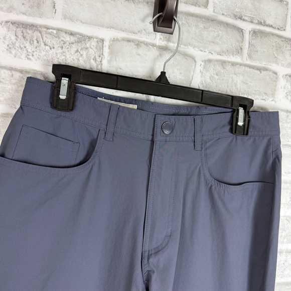 Onward Reserve Harris Nylon Stretch Navy Blue 5 Pocket Performance Pants 32 x 34 - Picture 2 of 11